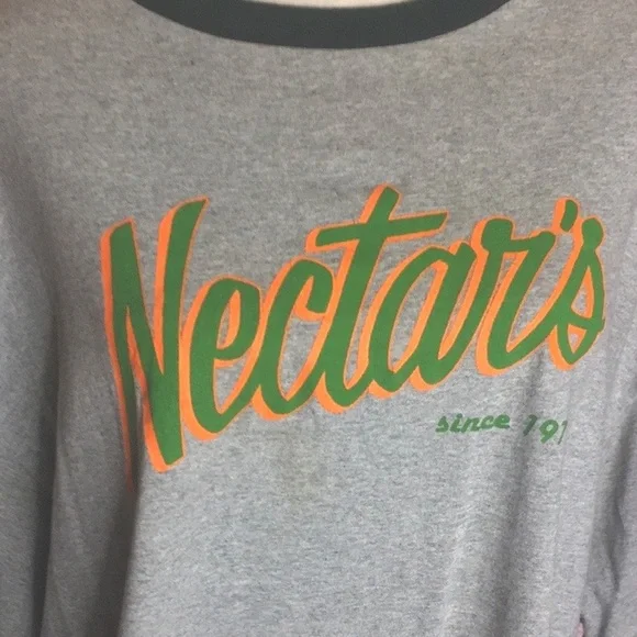 Vintage 90's Phish Home Nectar's Gray Crew Neck Tee - Picture 2 of 10